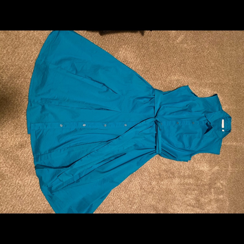 Button up dress